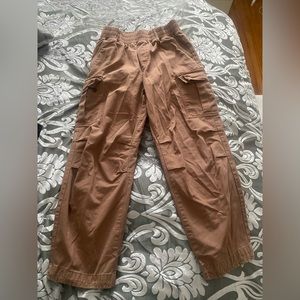 Brown cargo pants